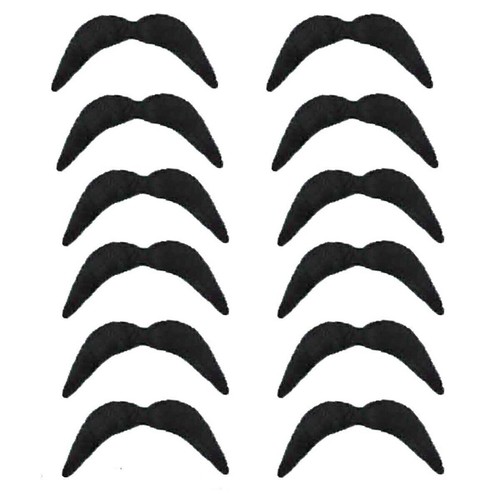 Novelty fake mexican moustache - novelty,