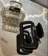 CHANEL Logo 2 Pack Hair Clips