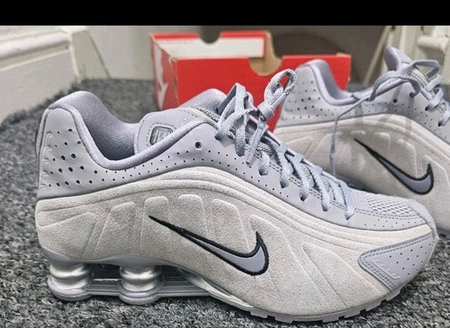 Nike shox cement grey - nike, r4
