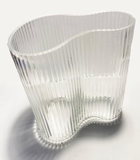 Alvar Aalto Ribbed Savoy Vase 8” Finland Rare Special Edition Scandinavian MCM