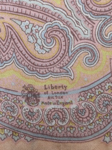 Liberty silk scarf vintage - silk,