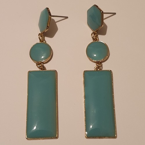 Gold tone turquoise - gold,