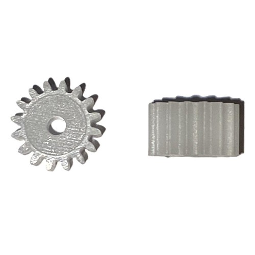 Nylon pinion gears teeth - 16,