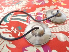 Tingsha Bell, Cymbals Bells Handmade Tibetan Buddhist Tingsha Bells Plain