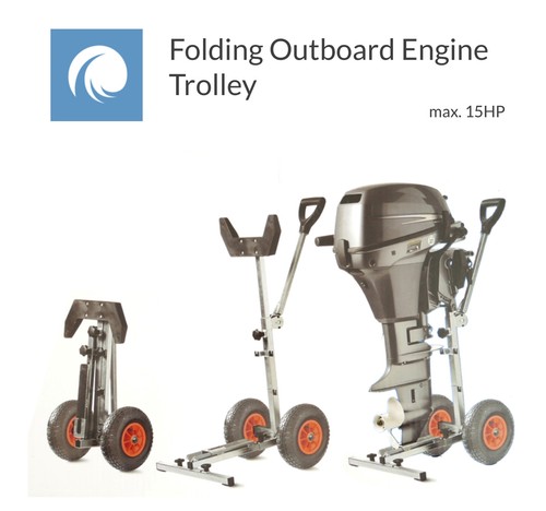Folding outboard engine - folding,