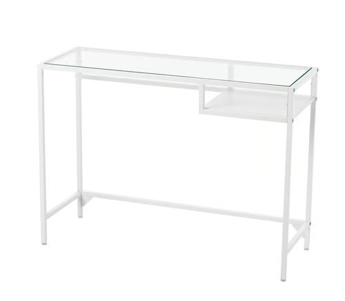 Ikea laptop table desk black - ikea,