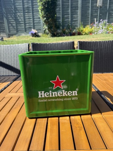 Heineken beer crate and ice - heineken,