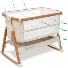 Tutti Bambini CoZee® Breeze PLUS - Extra Breathable Next To Me Crib & Standalone