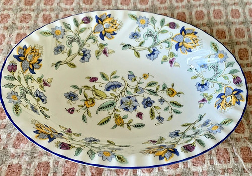 Minton blue haddon hall - haddon,