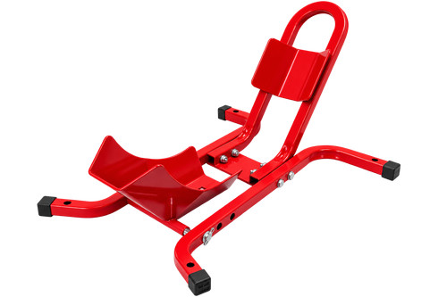 Motorcycle front wheel chock - wheel,