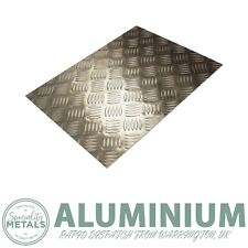 Speciality Metals 1.5mm Checker Plate | Aluminium 5 Bar Sheet Tread Plate