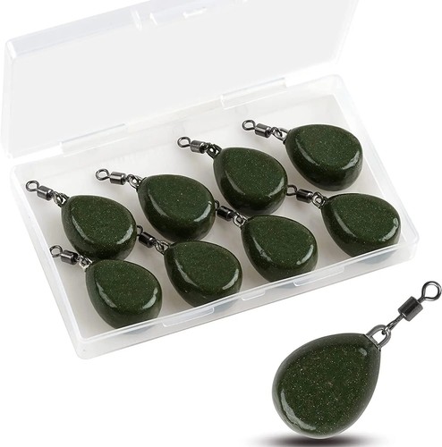 8pcs box carp - fishing, weights