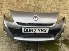 Renault Clio Front Bumper 2012 In Grey Complete