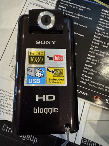 Sony bloggie mhs pm5 - sony,