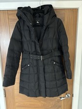 Zara Woman Black Hooded Midi