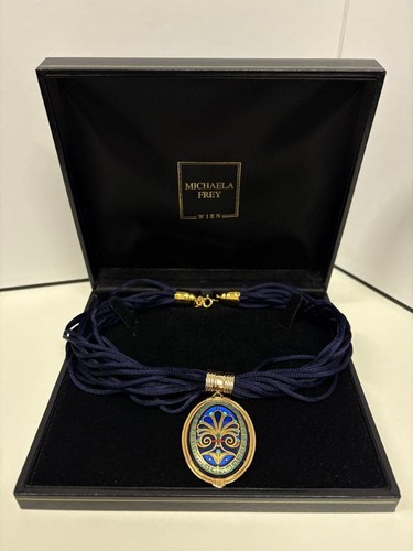 Michaela frey wien blue enamel - michaela,