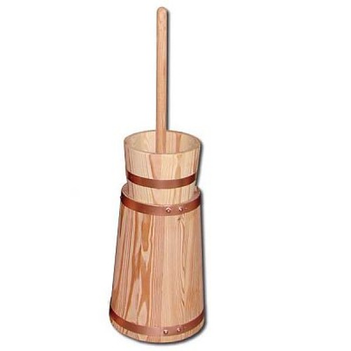 Wooden butter churn - wooden,