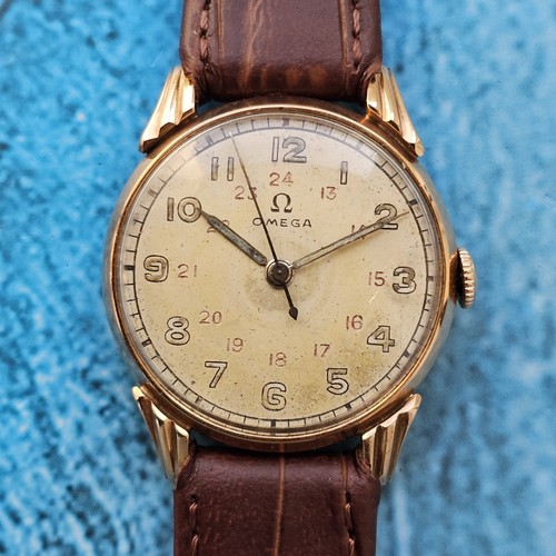 Vintage 14k solid gold omega - 14k,