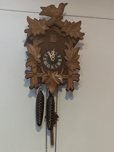 Vintage cuckoo clock made - clock,
