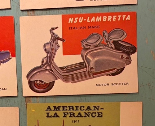1954 topps world wheels - topps,