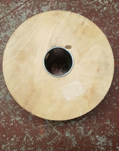 Empty plywood cable reels - plywood,