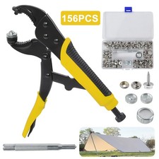 156Pcs Heavy Duty Snap