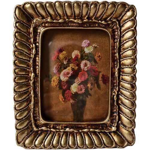 Gold resin photo frames set - frames,