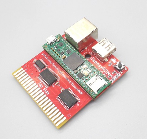 Teensyrom connector module - teensyrom,
