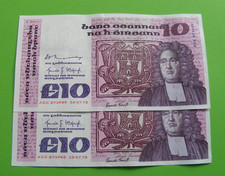 1978 Ireland Ten Pound Note