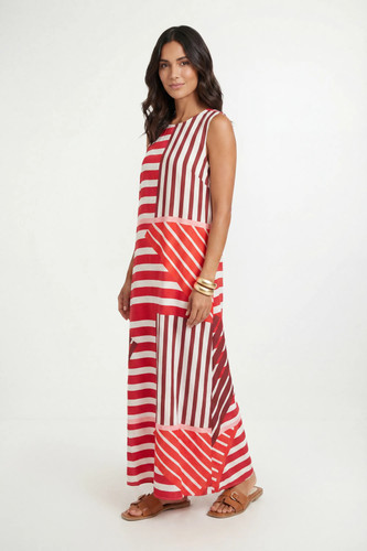 Wallis red maxi - red,