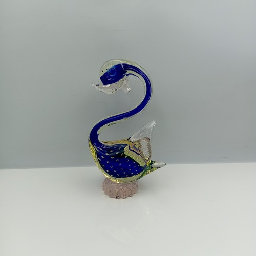 Murano uranium blue vaseline - murano,