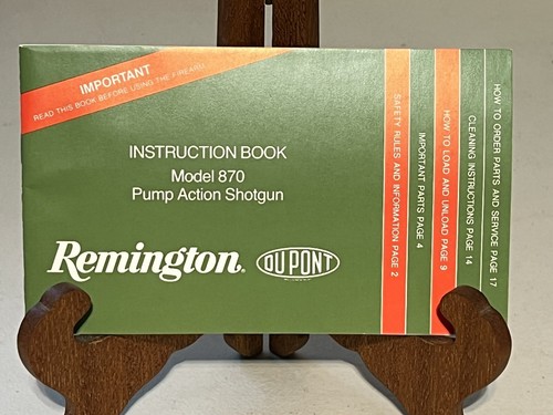 Remington model 870 pump - 4/92,