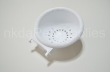 Canary nest pans for breeding nesting canary 11cm WHITE x5 x1 cage & aviary bird