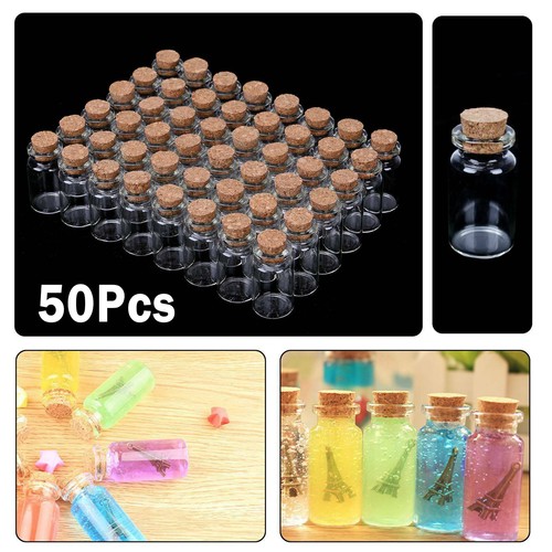 50x 5ml mini tiny - empty, clear