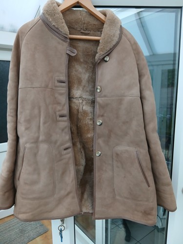 Suede coat original - coat.,