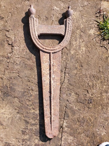 Antique cast iron boot - cast,