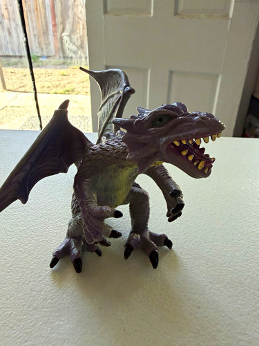 Gray purple fantasy - gray/purple, dragon