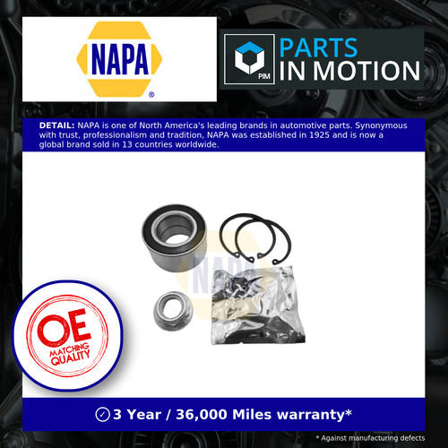 Wheel bearing kit fits golf - bearing,