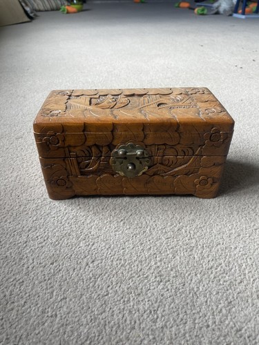 Vintage asian camphor chest - vintage,