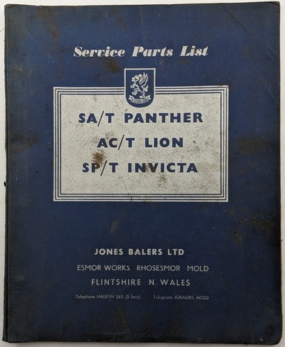Original jones balers service - original,