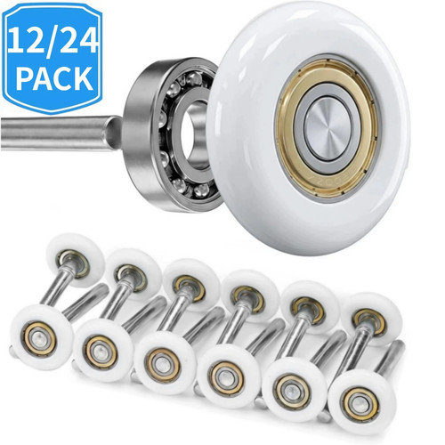 Quiet garage door roller - garage,