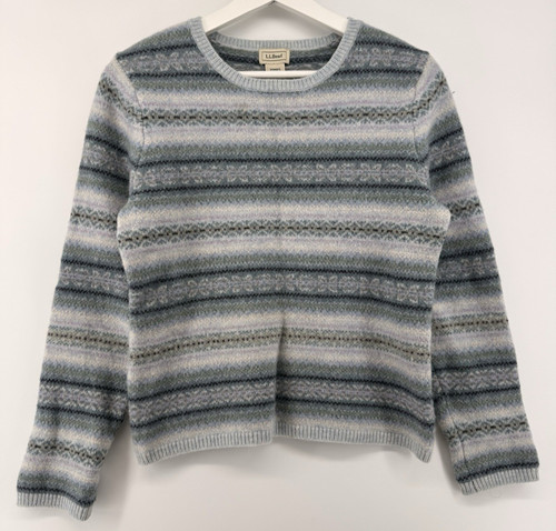 Vint bean fair isle - ll,