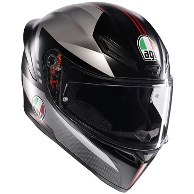Agv lap matt black - k1, grey