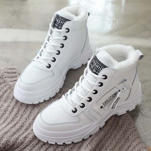Women leather snow ankle - leather,