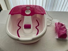 Foot spa, Scholl Pedicure, new with free 9 piece nail care set.