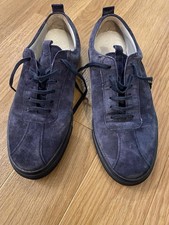 Grenson Trainers, Suede, Size 7 Great Condition, Dark blue, The Good Shoe