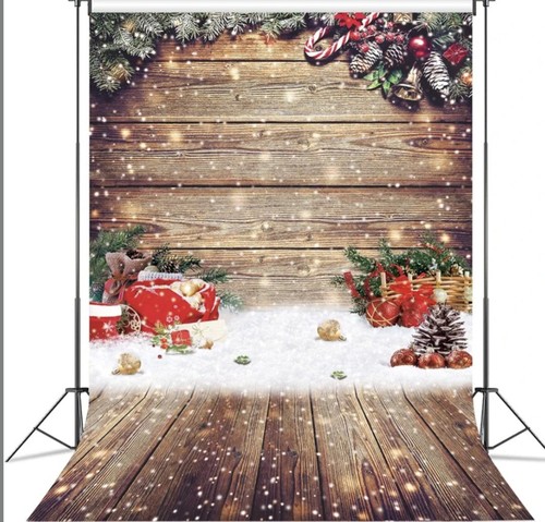 Christmas wood wall backdrop - wall,