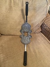 Disney Mickey Mouse 3D Waffle Maker Pan Iron Stove Top (Gas) Disney Official