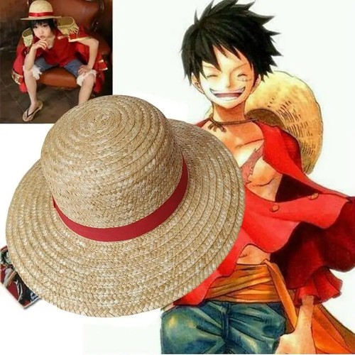 One piece straw hat - one,