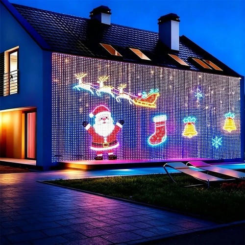 Smart led curtain light - curtain,